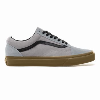 Férfi Vans Suede Gum Outsole Old Skool Tornacipő VA5824371 Fekete